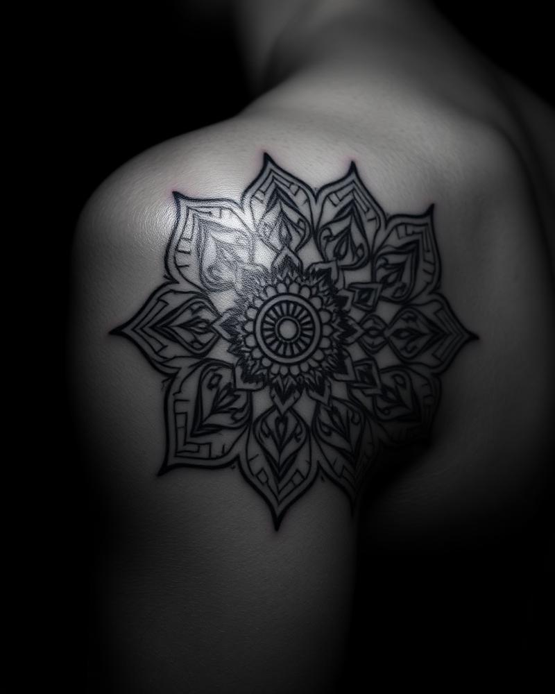 Blackwork tattoo