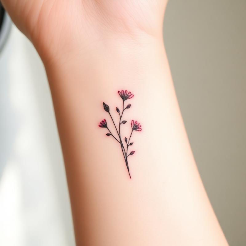 Fine Line tattoo